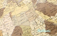 Balliatic Educational World 5 inch Globe with Wooden Stand - Cream